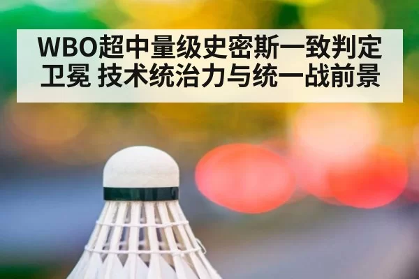 WBO超中量级史密斯一致判定卫冕 技术统治力与统一战前景